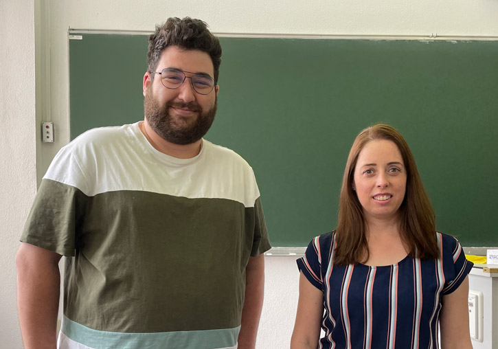 Enrique García-Tort y Laura Monsalve Lorente, del Departamento de Didáctica y Organización Escolar de la Universitat de València.